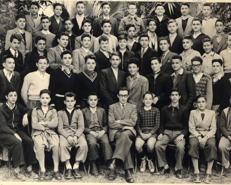 1951 - Lycée Duveyrier-3éme.Moderne 1951/52 - Ibn el rochd (ex  duveyrier)