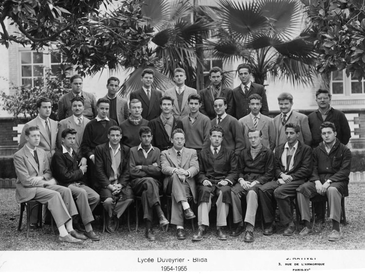 1954 - Lycée Duveyrier- Philo 1954/1955 - Ibn el rochd (ex  duveyrier)