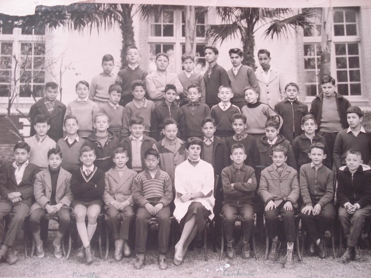 1958 - LYCEE DUVEYRIER CLASSE DE 6EME - Ibn el rochd (ex  duveyrier)