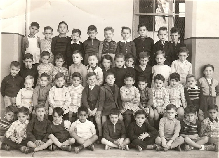 1953 - CP Ecole Bonnier BLIDA - Ecole bonnier