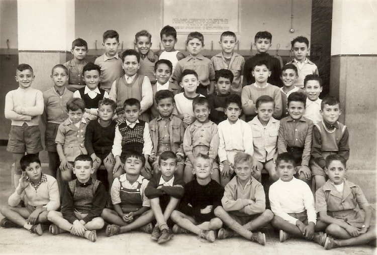 1954 - CE1 Ecole Bonnier BLIDA - Ecole bonnier