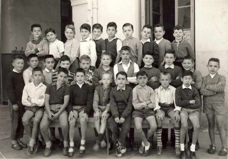 1956 - CM1 Ecole Bonnier BLIDA - Ecole bonnier