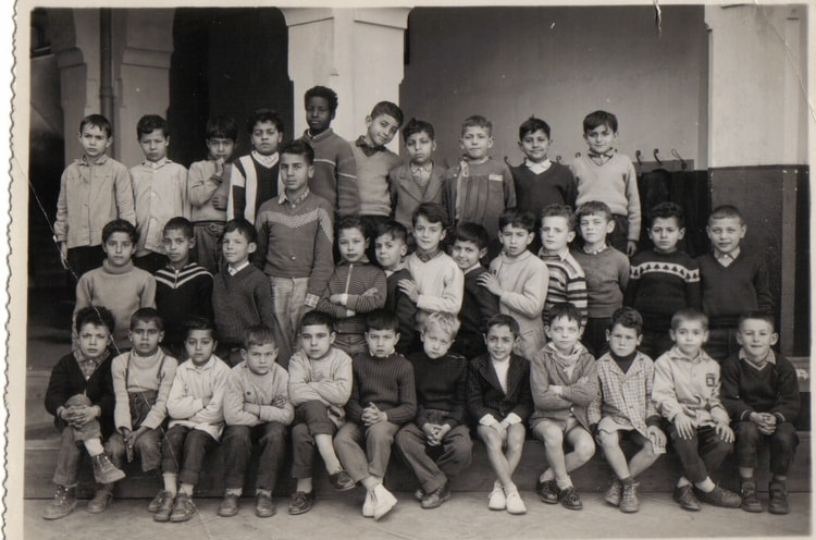 1958 - Cours élémentaire 1ere ou 2eme année - Ecole bonnier