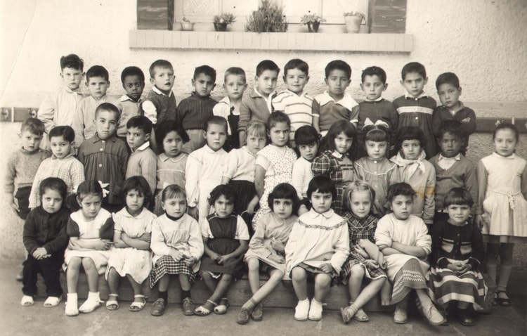 1959 - Classe de Maternelle - Ecole bonnier