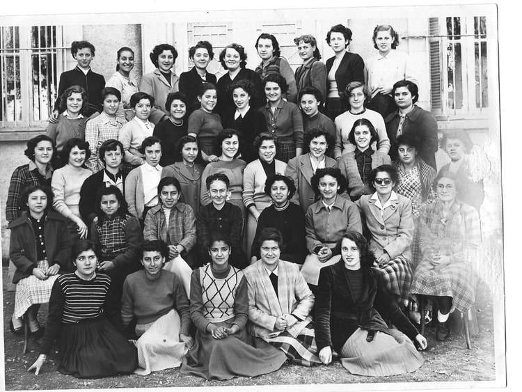 1953 - 5em2 - Lycée de jeunes filles de blida