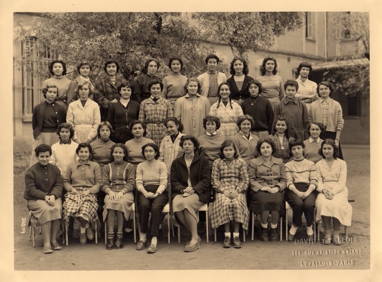 1954 - Seconde Blida - Lycée de jeunes filles de blida