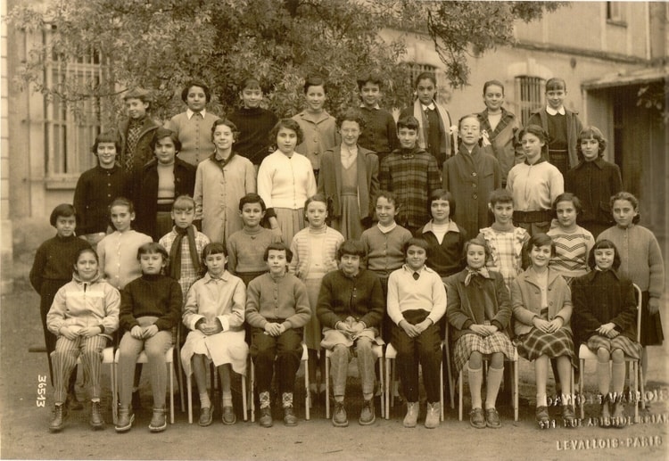 1954 - 6ème classique 54/55 - Lycée de jeunes filles de blida