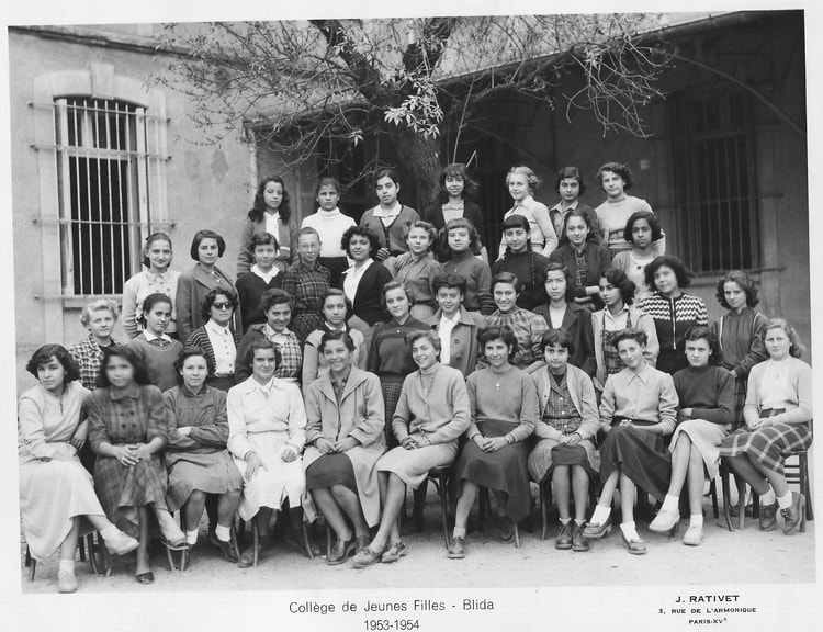 1954 - 4m2 - Lycée de jeunes filles de blida