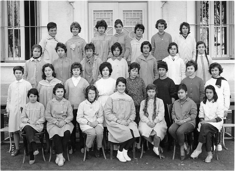 1960 - 4e AB1 - Lycée de jeunes filles de blida