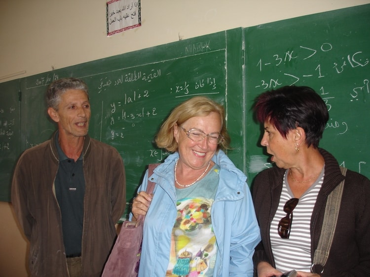 1960 - Reçues en classe - Lycée de jeunes filles de blida