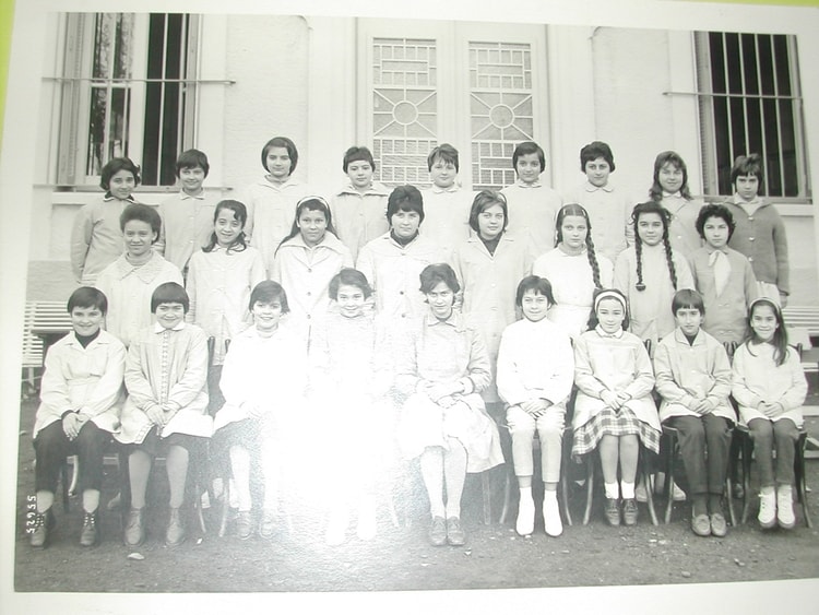 1962 - Classe de 5° DU LYCeE DE blida - Lycée de jeunes filles de blida