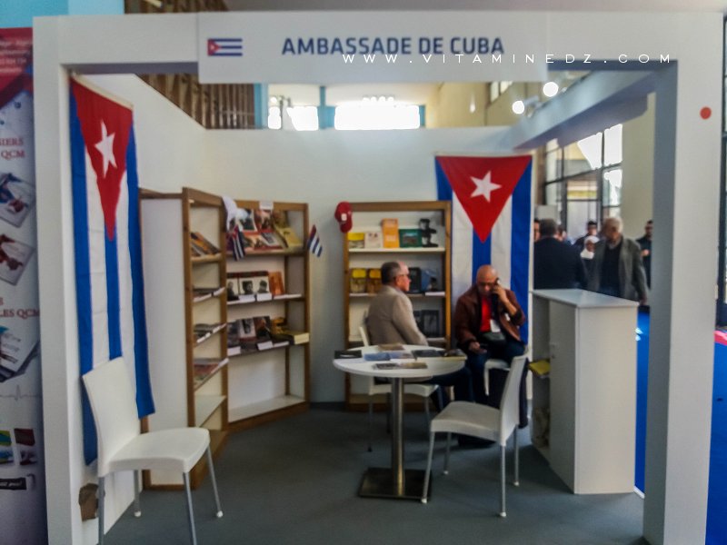 SILA 2018 : Stand de l'ambassade de Cuba