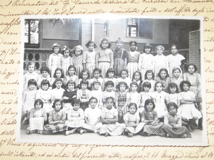 1953 - Classe de CE 1 - Ecole orangerie