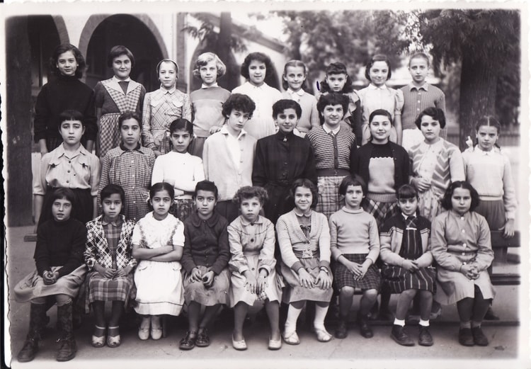 1955 - Classe  C M 2 ? - Ecole orangerie