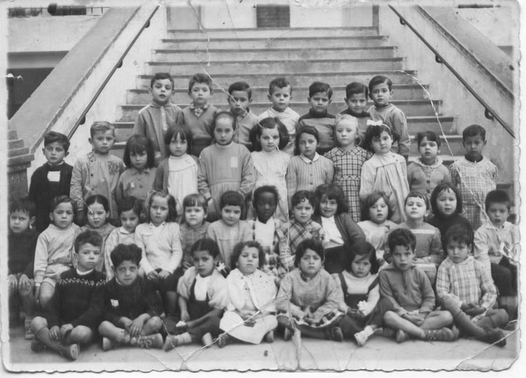 1957 - Cours d'Initiation - Ecole orangerie