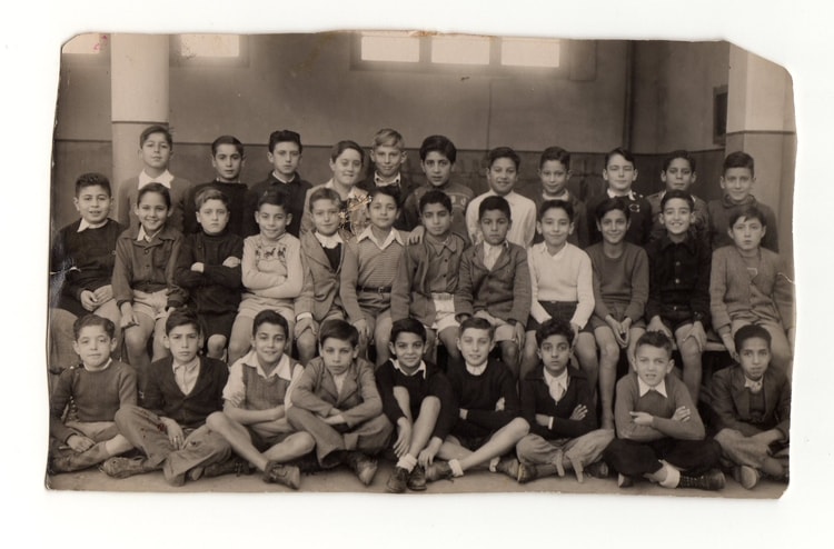 1948 - Cours Supérieur 2éme année - école primaire sidi yakhlef ( ex cazenave)