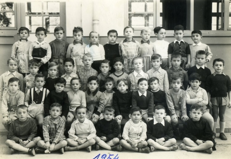 1954 - CE1 - école primaire sidi yakhlef ( ex cazenave)