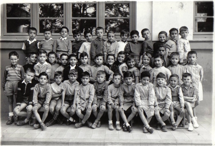 1954 - CP - école primaire sidi yakhlef ( ex cazenave)