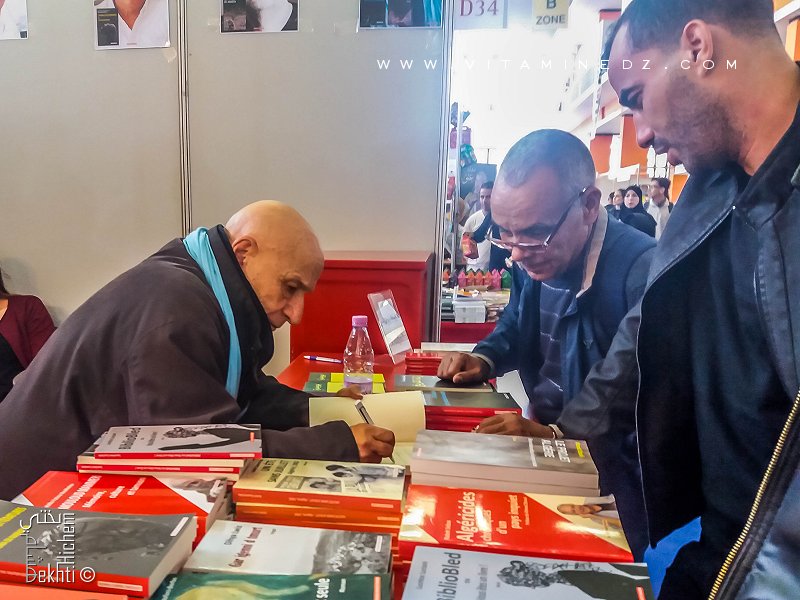 SILA 2018 : Boudjedra vend ses livres en livres