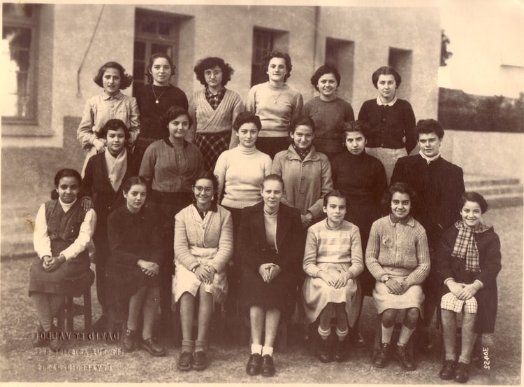 1951 - Classe 4éme - Ecole de l'immaculée conception
