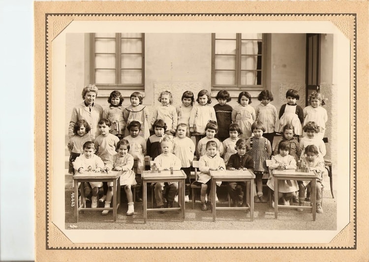 1958 - Maternelle - Ecole de l'immaculée conception
