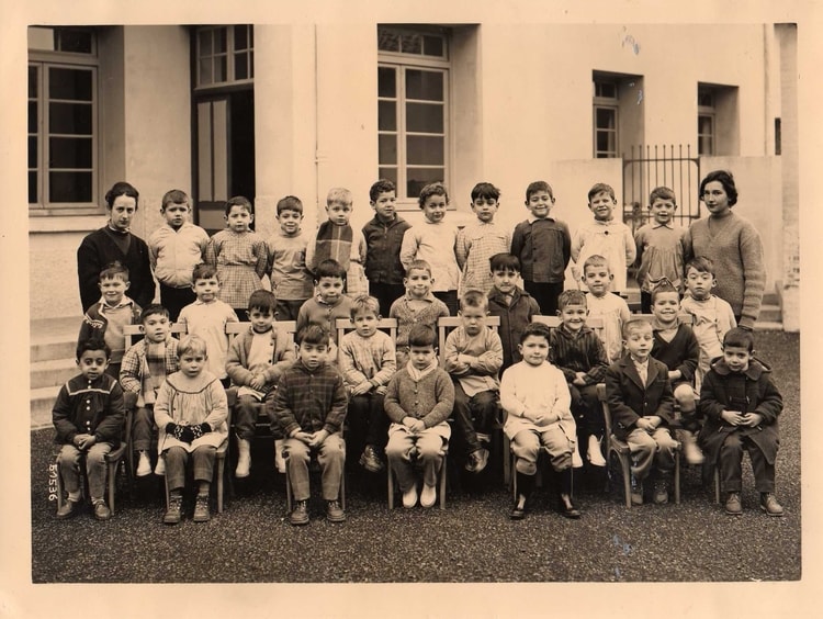 1960 - Maternelle en 1960/1961 - Ecole de l'immaculée conception
