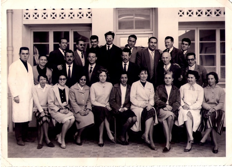1960 - Instituteurs - Ecole primaire beaupretre