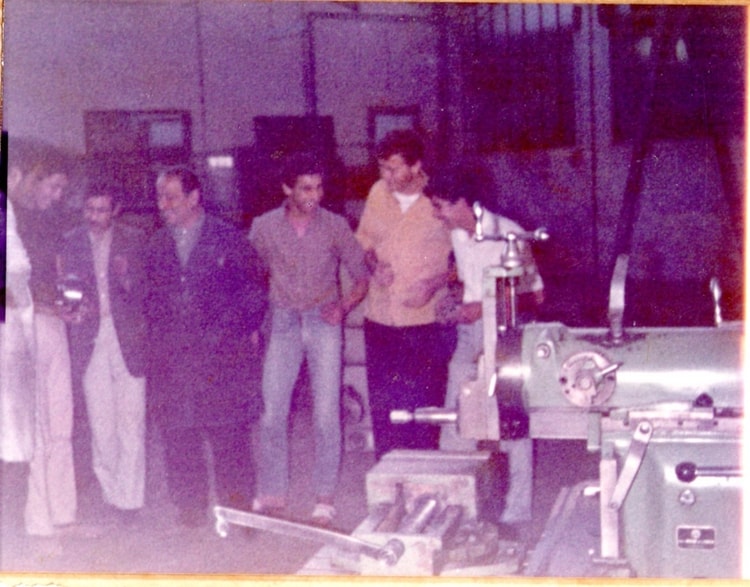 1984 - Atelier du lycée Mahi - Lycée mahi mohamed