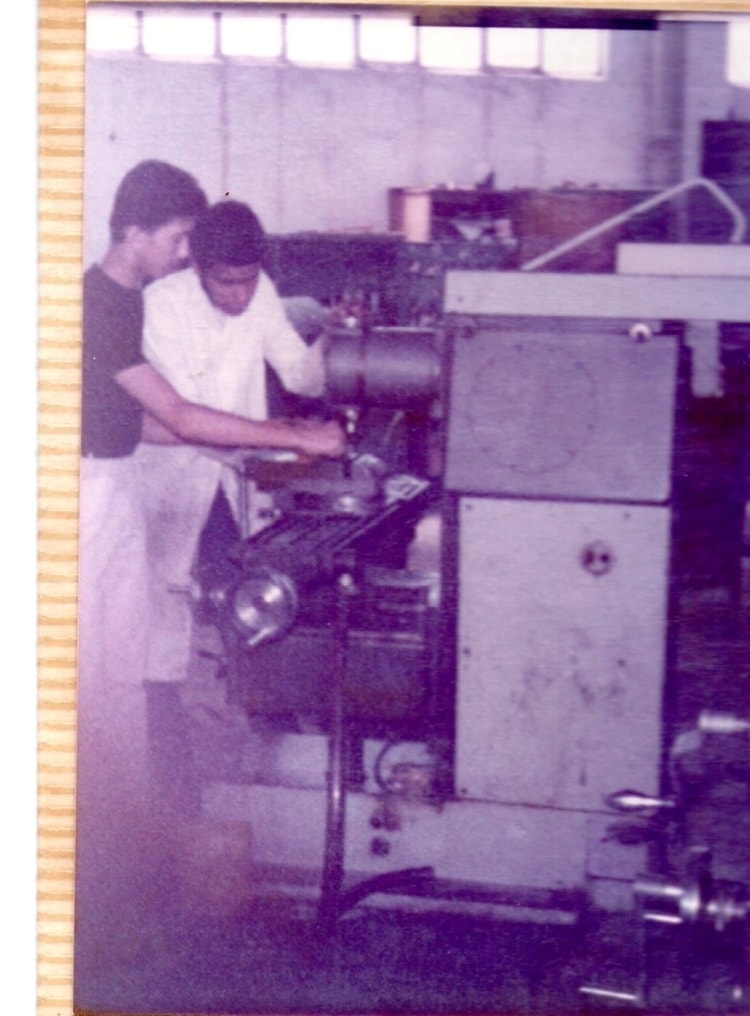 1984 - Atelier du lycée Mahi - Lycée mahi mohamed