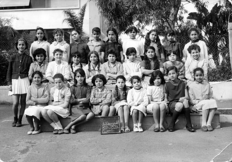 1968 - Ecole de filles Montpensie CM2 BLIDA - Ecole de montpensier