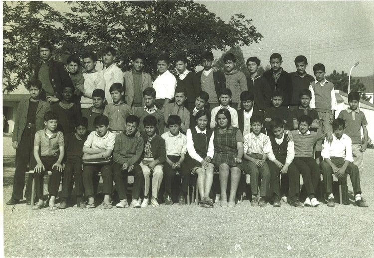 1969 - Classe de 6ème - Ecole de montpensier