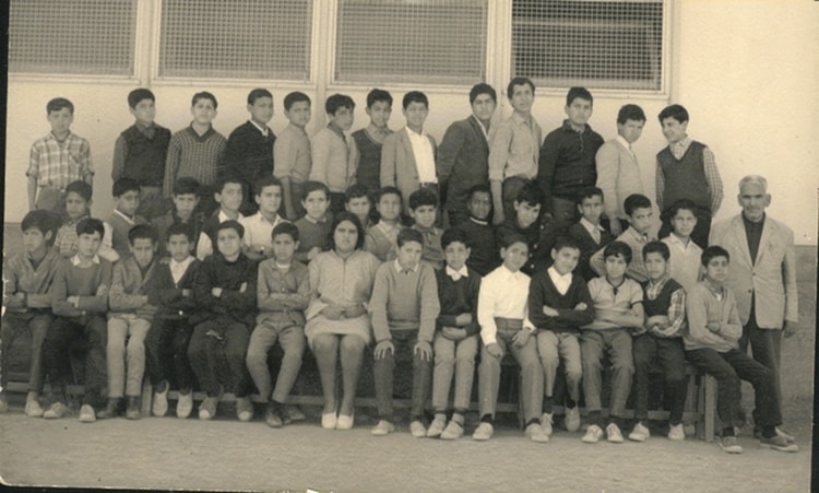 1970 - Classe de 5ème - Ecole de montpensier