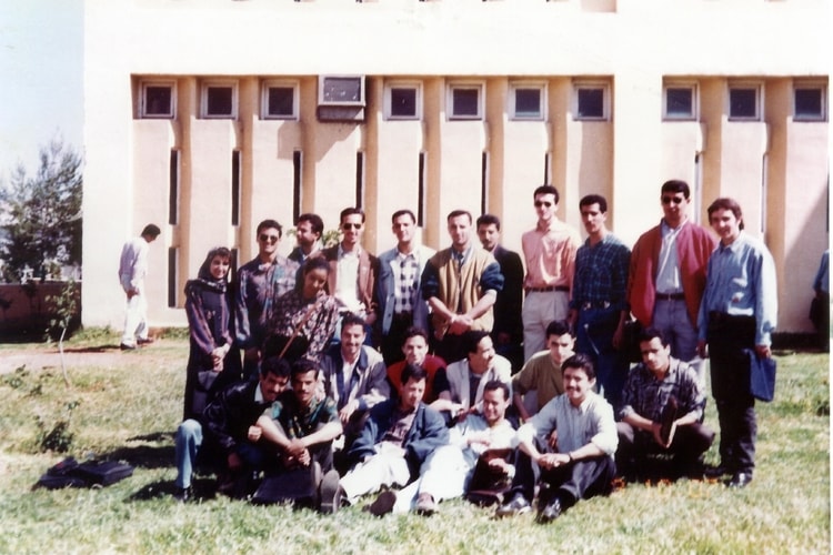 1991 - L'équipe de propulsion  - Université saad dahlab de blida