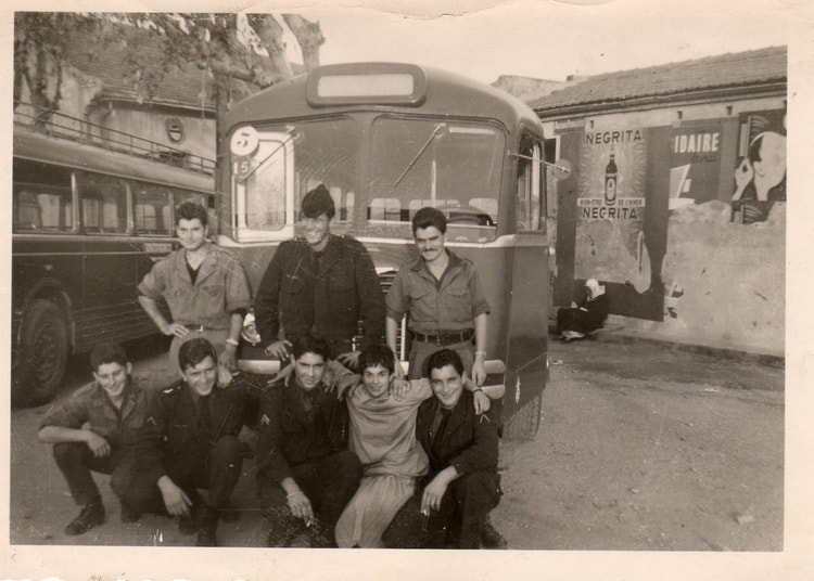 1961 - Départ pour l'école - Collége de jeunes filles