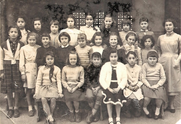 1957 - Cours élémentaire - Ecole de strasbourg