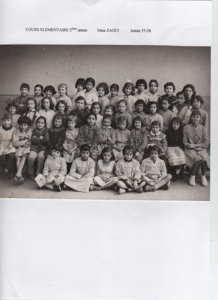1958 - CE 2 - Ecole de strasbourg