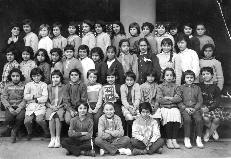 1961 - Cours moyen 1ere anneé - Ecole de strasbourg