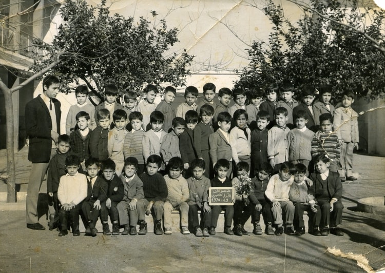 1970 - Premiere annee scolaire - école jean de la fontaine