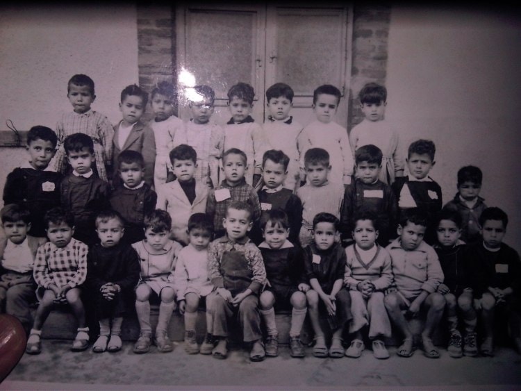 1955 - Classe maternelle, ecole des soeurs  - Maternelle des soeurs