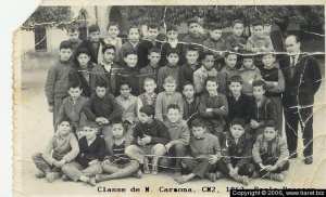 1962 - CM2 Classe de Mr Carmona. - Ecole gambetta