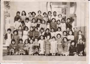 1954 - Classe de CM1 - Ecole des filles