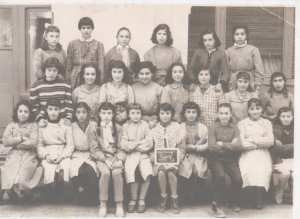 1956 - Classe du C.E. - Ecole des filles