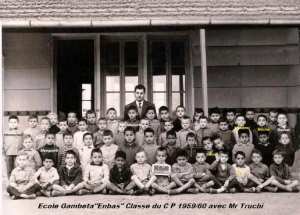 1959 - ECOLE Enbas GAMBETA - Ecole gambetta (en bas)