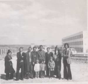 1975 - L'equipe administrative  Lycée Naim Naimi Djelfa  - Naïm-nouaïmi