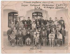 1962 - 6 eme A2 - Lycée eugène albertini