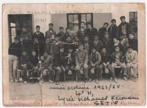 1964 - '4 eme BM1 - Lycée eugène albertini