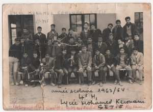 1964 - 4éme M1 - Lycée eugène albertini