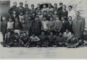 1958 - Cours fin d'études - Ecole khababa ex péguin