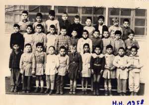 1958 - Ecole du Faubourg Esperance Phillippeville - Ecole de garcons du faubourg de l'esperance