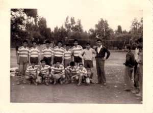 1953 - équipe de foot des juniors - Ex lycée laperrine